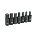 Apex Tool Group 7 Pc. 1/2" Drive Hex Bit Impact Sae Socket Set CIMBS11